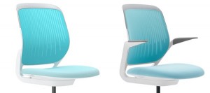Steelcase has a new Cobi chair of recyclable materials