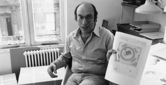 Milton Glaser, pictured in 1974