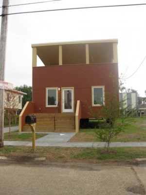 A new shotgun house in the Lower Ninth Ward