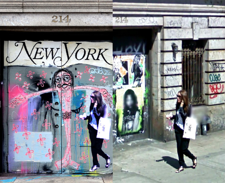 Street Ghosts press NYC © Paolo Cirio